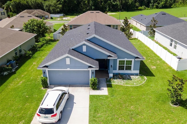 7732 Sloewood Dr, Leesburg, FL 34748 - aerial perspective of suburban area