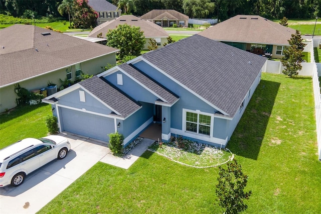 7732 Sloewood Dr, Leesburg, FL 34748 - aerial perspective of suburban area