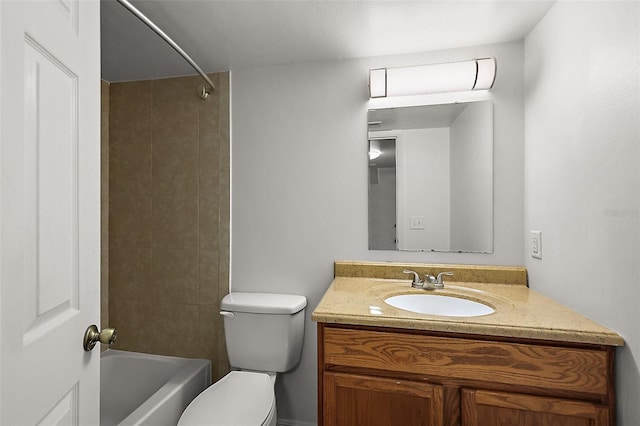 600 W Oak Terrace Dr, Leesburg, FL 34748 - full bath with vanity and bathtub / shower combination