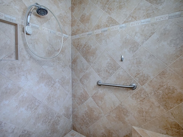 1982 Eldridge Loop, The Villages, FL 32162 - bathroom view of a tile shower