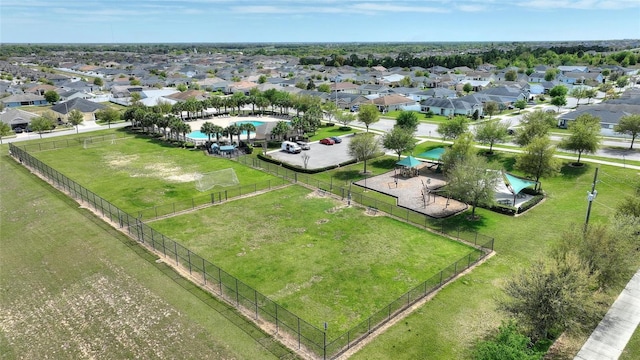 120 Citrus Isle St, Davenport, FL 33837 - aerial view of residential area featuring a pool area