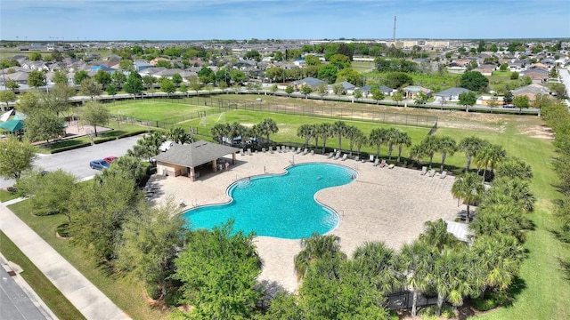 120 Citrus Isle St, Davenport, FL 33837 - bird's eye view of a pool