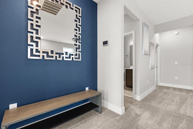 2163 White Feather Loop, Oakland, FL 34787 - corridor with baseboards and carpet flooring
