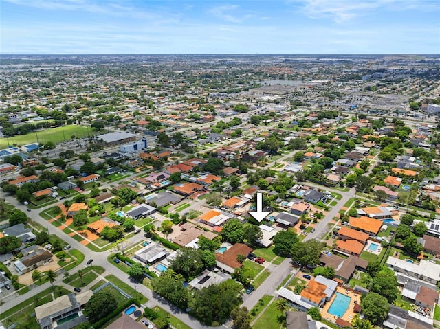 138 W 52nd St, Hialeah, FL 33012 - aerial view of property and surrounding area
