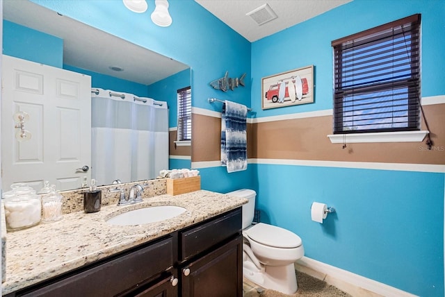 30300 Hackney Loop, Mount Dora, FL 32757 - bathroom with vanity and a shower with shower curtain