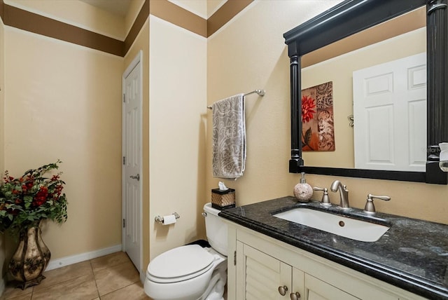 30300 Hackney Loop, Mount Dora, FL 32757 - half bath with vanity and tile patterned floors