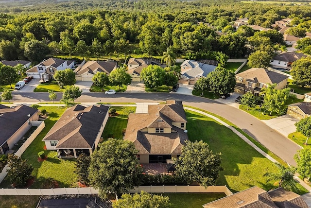30300 Hackney Loop, Mount Dora, FL 32757 - aerial view of residential area featuring a forest