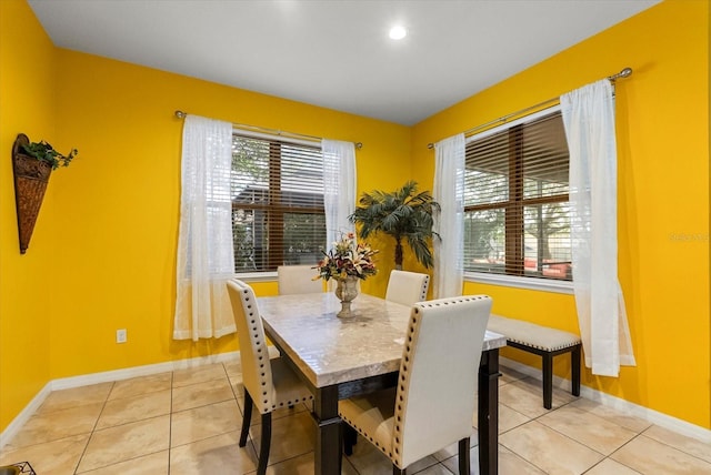 30300 Hackney Loop, Mount Dora, FL 32757 - dining space featuring plenty of natural light, light tile patterned floors, and recessed lighting