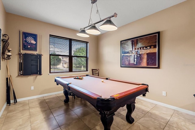 30300 Hackney Loop, Mount Dora, FL 32757 - rec room featuring billiards and light tile patterned floors