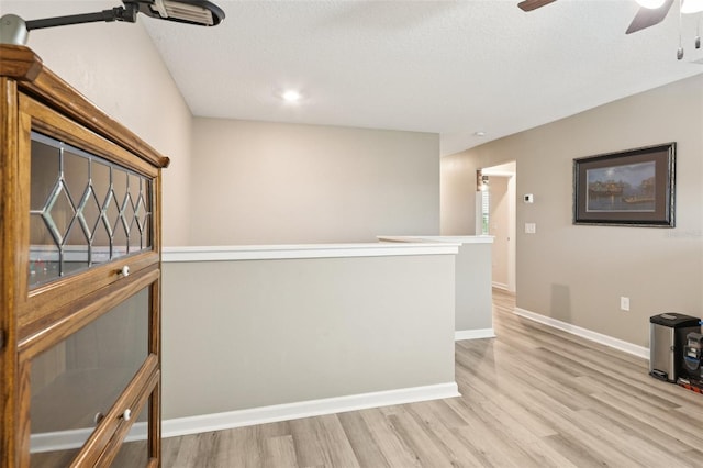 49 White Horse Way, Groveland, FL 34736 - hall with light wood-type flooring and recessed lighting