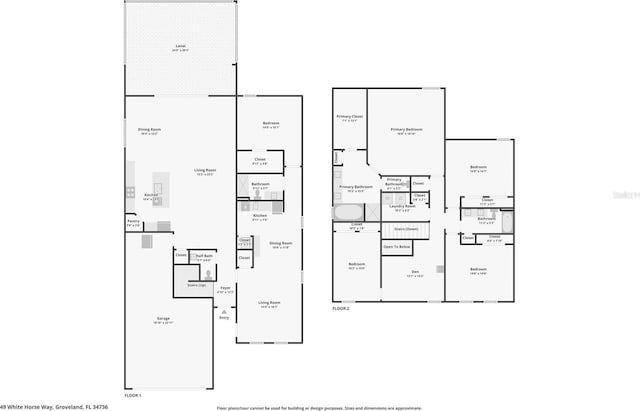 49 White Horse Way, Groveland, FL 34736 - view of room layout