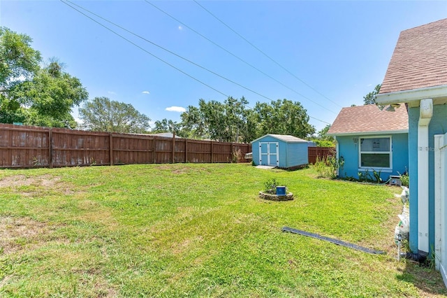1412 Cove Pl, Tavares, FL 32778 - fenced backyard with a shed
