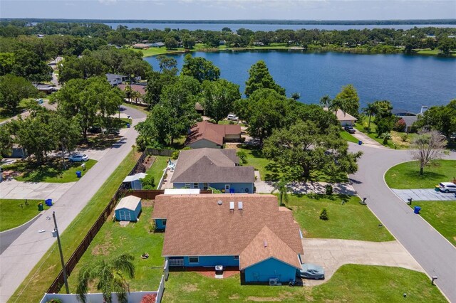 1412 Cove Pl, Tavares, FL 32778 - aerial view of a nearby body of water and a tree filled landscape