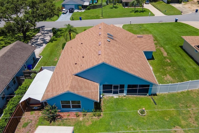 1412 Cove Pl, Tavares, FL 32778 - aerial view of property and surrounding area
