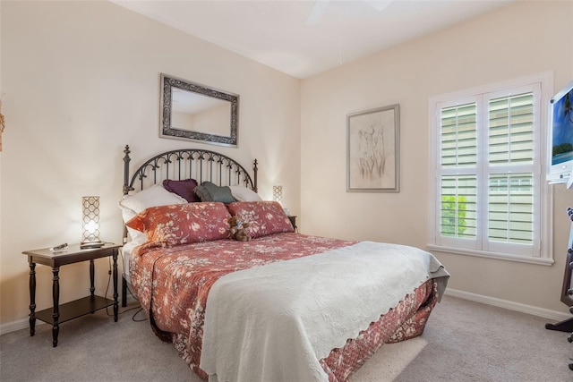 9015 Saint Andrews Way, Mount Dora, FL 32757 - carpeted bedroom featuring baseboards and a ceiling fan