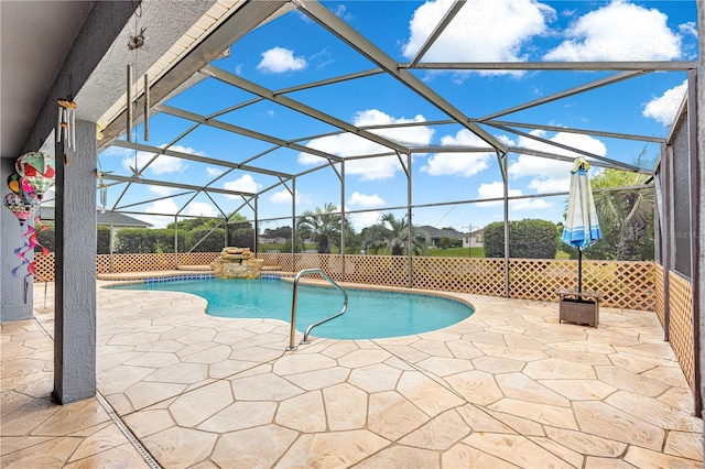 89 Palermo Pl, The Villages, FL 32159 - swimming pool featuring a patio area and a lanai