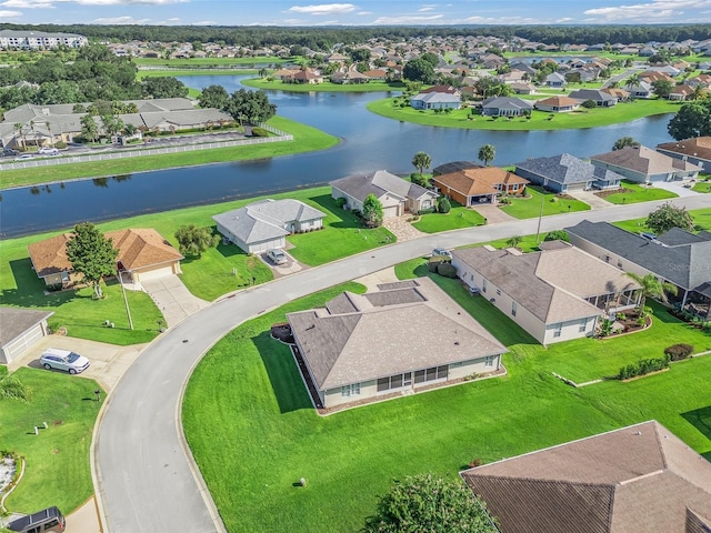 11092 SE 174th Loop, Summerfield, FL 34491 - aerial view of residential area with a large body of water