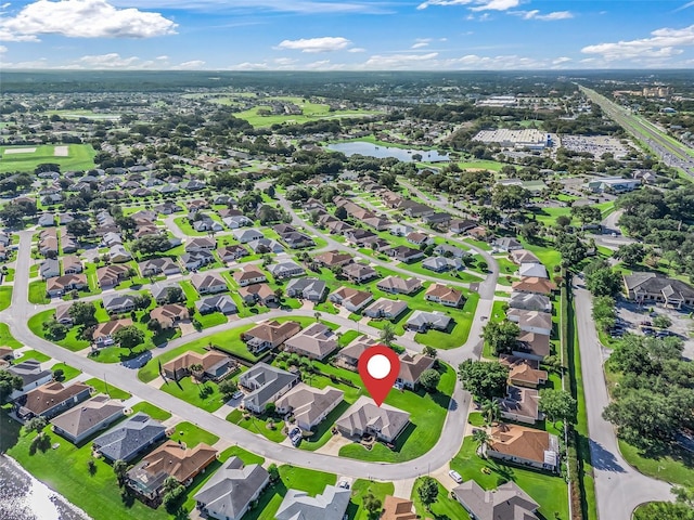 11092 SE 174th Loop, Summerfield, FL 34491 - aerial view of residential area featuring a large body of water