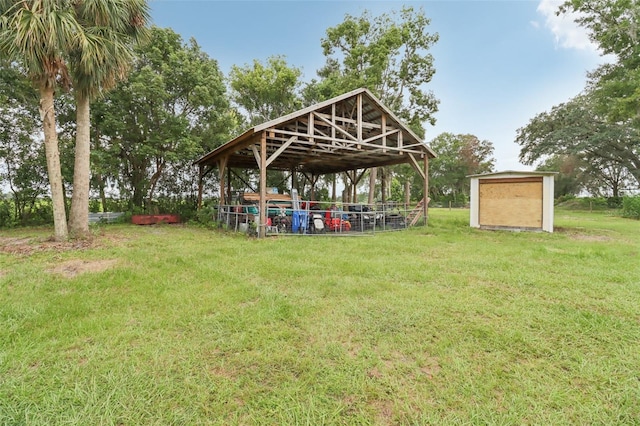40535 Louise Rd, Umatilla, FL 32784 - view of grassy yard with a gazebo