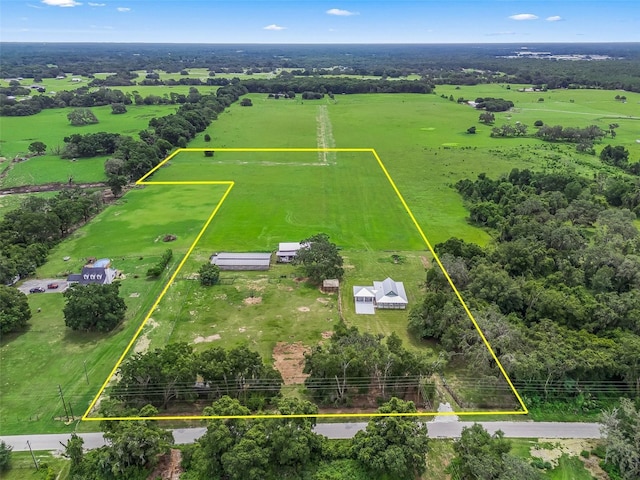 8567 Crk 635, Bushnell, FL 33513 - overview of rural landscape with property parcel outlined