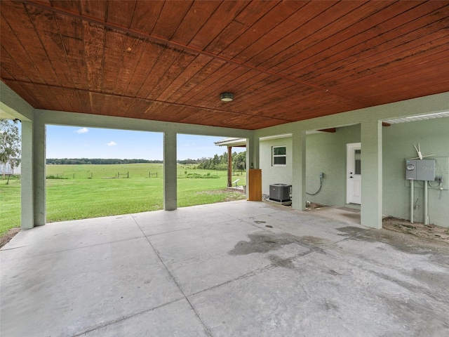 8567 Crk 635, Bushnell, FL 33513 - view of patio / terrace featuring a view of rural / pastoral area