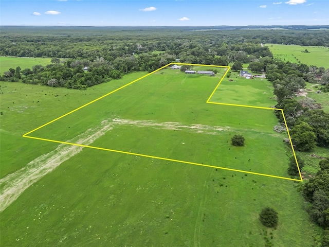 8567 Crk 635, Bushnell, FL 33513 - aerial view of sparsely populated area with property boundaries highlighted