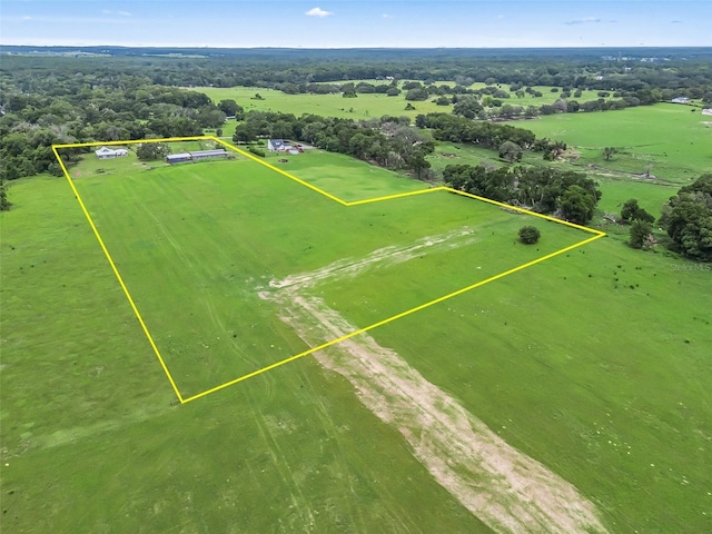 8567 Crk 635, Bushnell, FL 33513 - overview of rural landscape with property boundaries highlighted