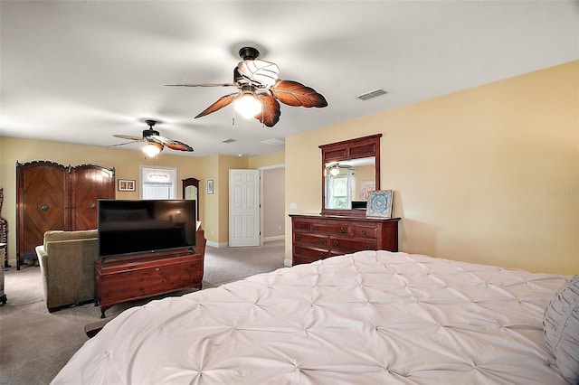 30230 Tokara Ter, Mount Dora, FL 32757 - carpeted bedroom featuring ceiling fan and baseboards