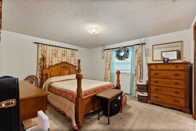 5268 Pinto Way, Orlando, FL 32810 - carpeted bedroom featuring a textured ceiling