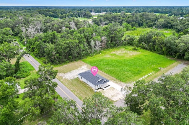 577 E Anderson Ave, Bushnell, FL 33513 - view from above of property featuring a heavily wooded area