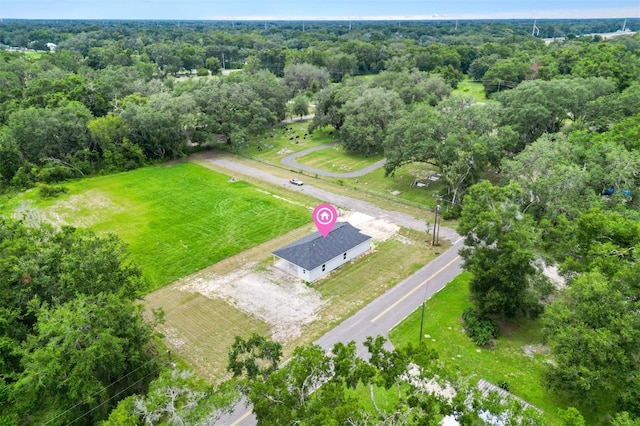 577 E Anderson Ave, Bushnell, FL 33513 - view from above of property with a forest