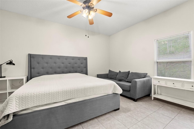 1532 Nightfall Dr, Clermont, FL 34711 - bedroom featuring light tile patterned flooring and ceiling fan