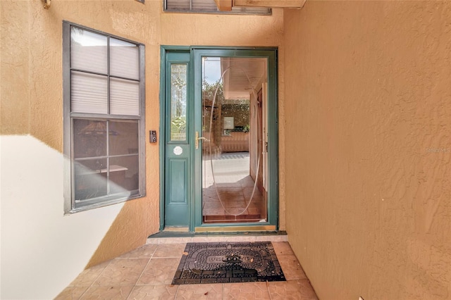 9835 Lakeshore Dr, Clermont, FL 34711 - property entrance featuring stucco siding