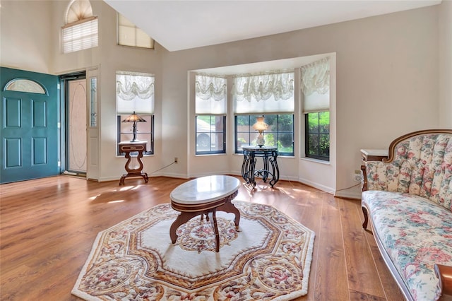 9835 Lakeshore Dr, Clermont, FL 34711 - entryway with wood finished floors