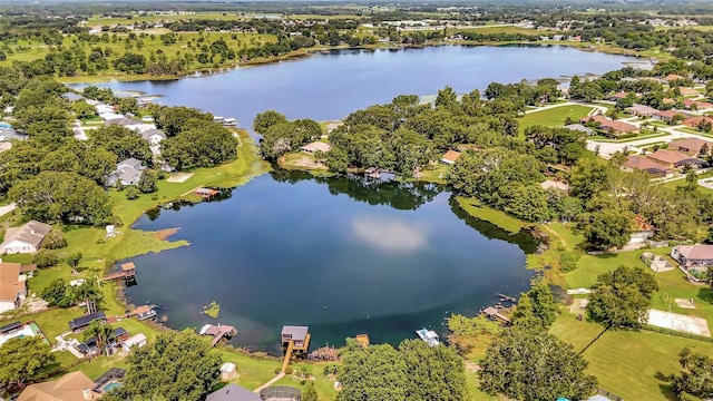 9835 Lakeshore Dr, Clermont, FL 34711 - view of property location featuring a nearby body of water and nearby suburban area