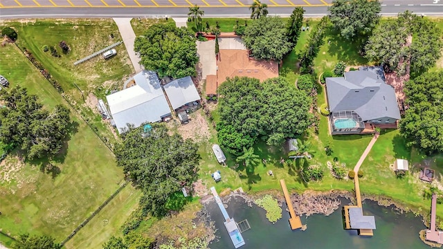 9835 Lakeshore Dr, Clermont, FL 34711 - bird's eye view of a large body of water