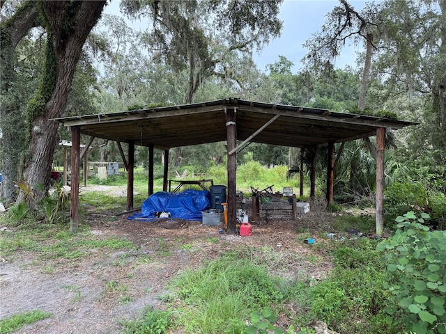 2747 County Road 615, Bushnell, FL 33513 - view of yard with a carport