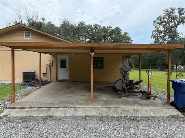 2747 County Road 615, Bushnell, FL 33513 - view of parking / parking lot with a carport