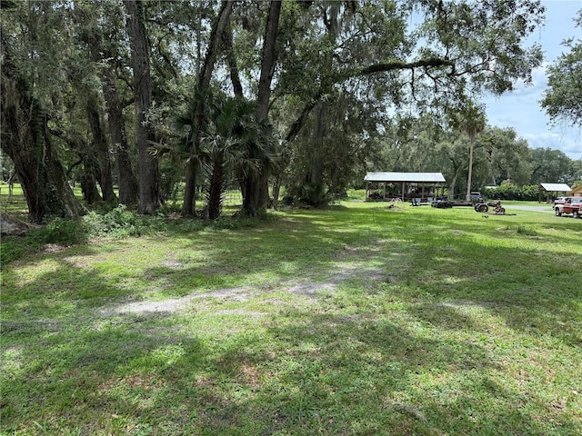 2747 County Road 615, Bushnell, FL 33513 - view of grassy yard featuring a detached carport