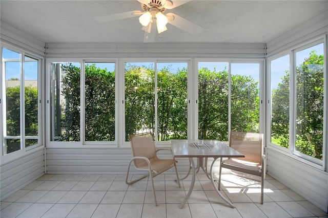 17707 SE 92nd Grantham Ter, The Villages, FL 32162 - sunroom / solarium with tile patterned flooring