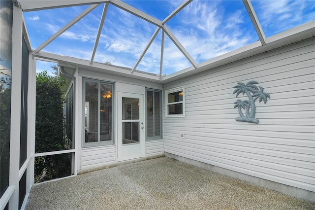 17707 SE 92nd Grantham Ter, The Villages, FL 32162 - view of unfurnished sunroom