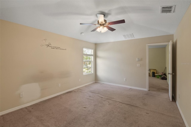 2215 Natoma Blvd, Mount Dora, FL 32757 - carpeted empty room with ceiling fan and baseboards