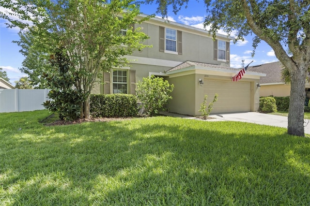 2215 Natoma Blvd, Mount Dora, FL 32757 - view of front of house featuring stucco siding, driveway, and a shingled roof
