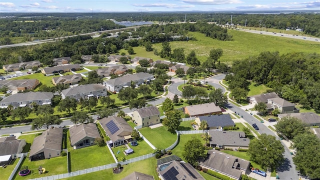 2215 Natoma Blvd, Mount Dora, FL 32757 - aerial view of property and surrounding area featuring nearby suburban area