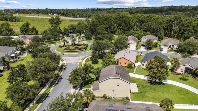 2215 Natoma Blvd, Mount Dora, FL 32757 - aerial perspective of suburban area with a forest