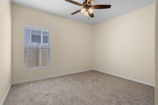 1504 Finchburg St, Minneola, FL 34715 - empty room featuring carpet and ceiling fan