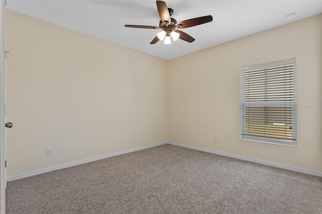 1504 Finchburg St, Minneola, FL 34715 - carpeted empty room with ceiling fan and a smoke detector