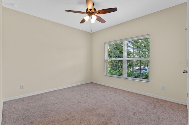 1504 Finchburg St, Minneola, FL 34715 - carpeted spare room with ceiling fan and a smoke detector