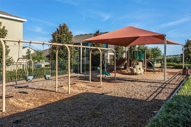 1504 Finchburg St, Minneola, FL 34715 - view of jungle gym