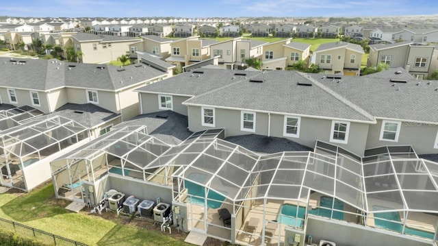 8971 Cabot Cliffs Dr, Davenport, FL 33896 - aerial perspective of suburban area with a pool area